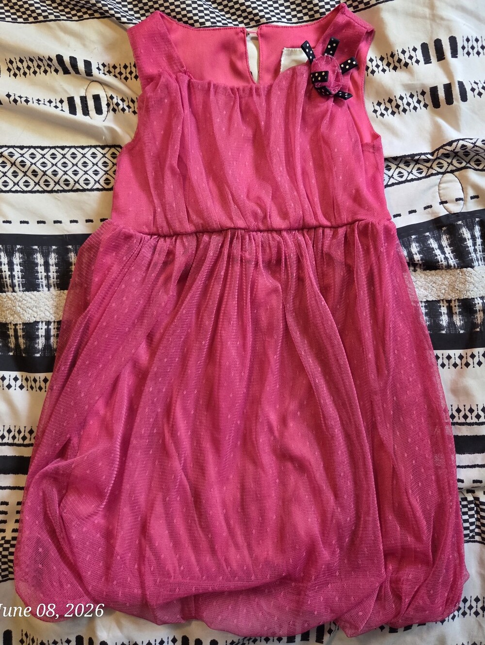 Girl's 6X Pink Dress